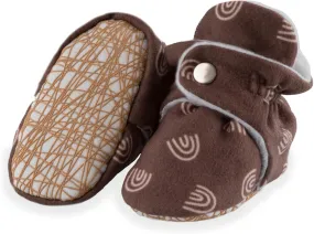 Unisex Cozy Fleece Baby Booties Cotton | Soft Sole and Non Slip