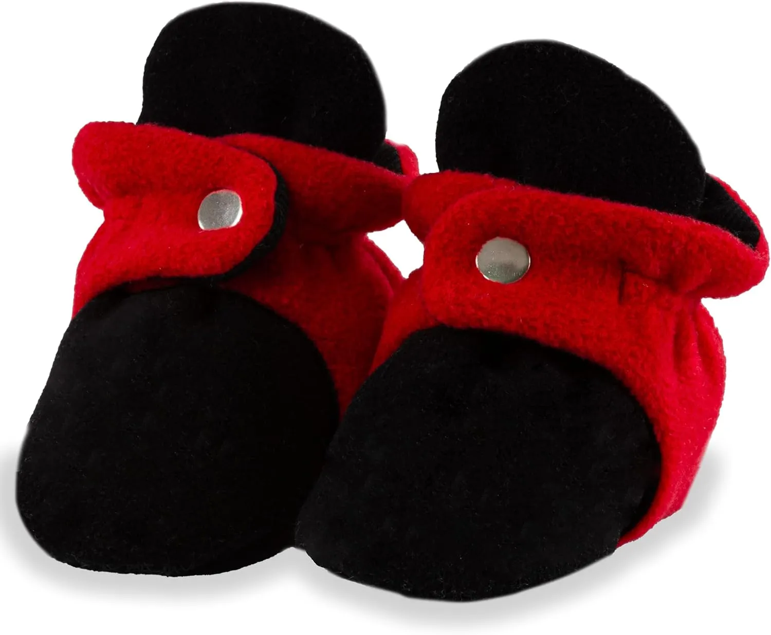 Unisex Cozy Fleece Baby Booties Cotton | Soft Sole and Non Slip