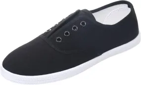 VenusCelia Women's Blaze Canvas Slip-On Sneaker