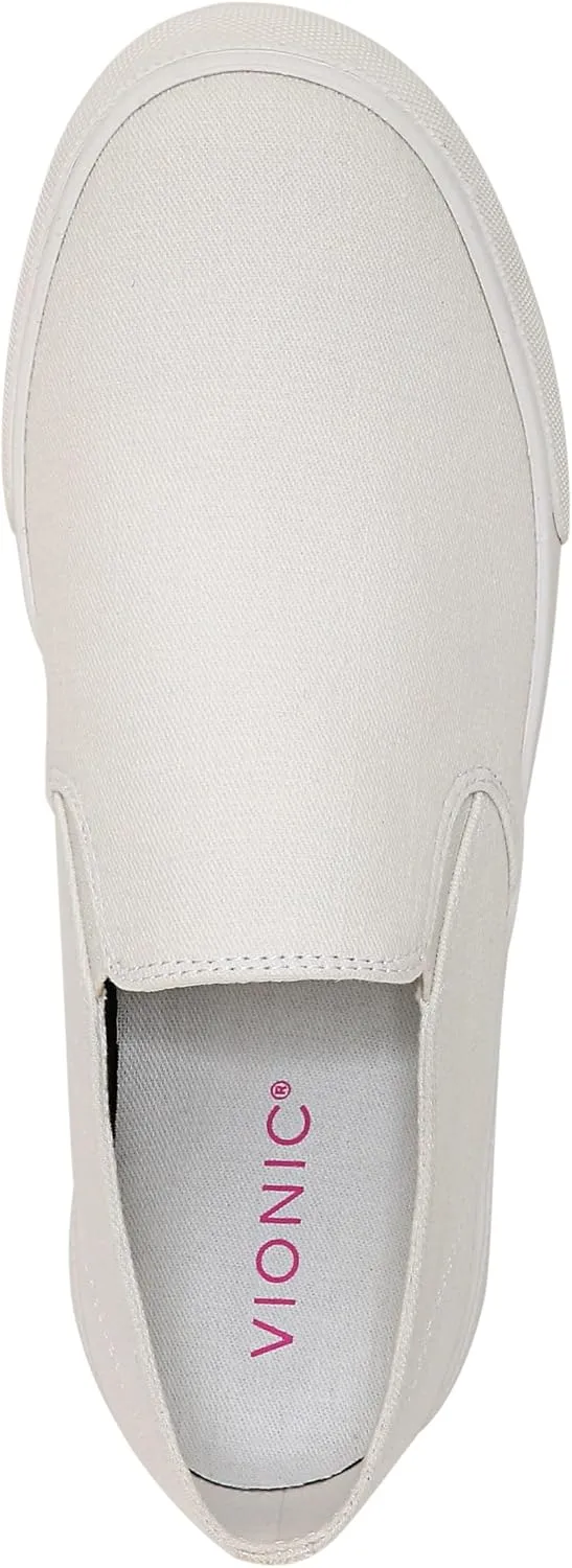 Vionic Groove Women's Slip On Casual Canvas Comfort Shoe