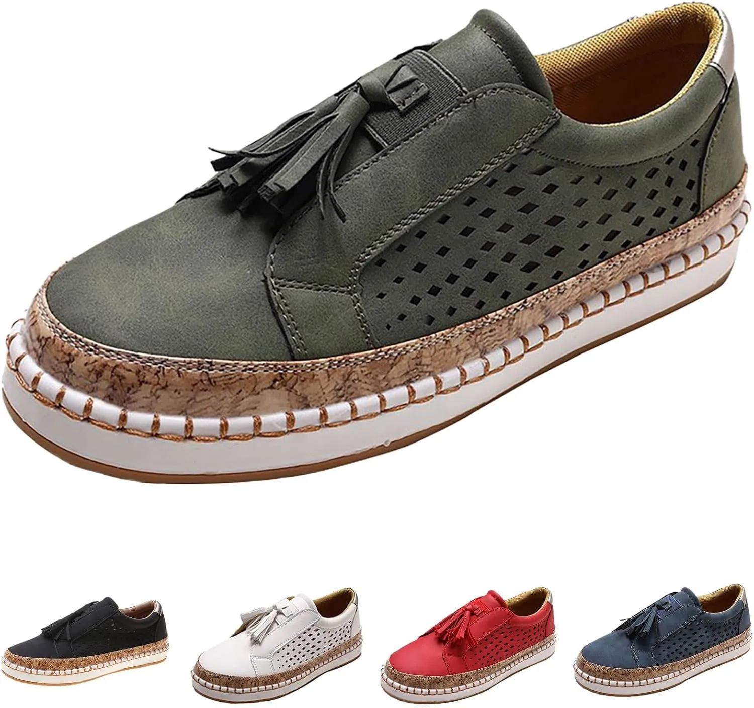 Womens Running Shoes Arch Support Casual Shoes for Fall Dress Sneakers Running Sneakers Comfortable Memory Foam Black Tennis Shoe Trainers Shoe