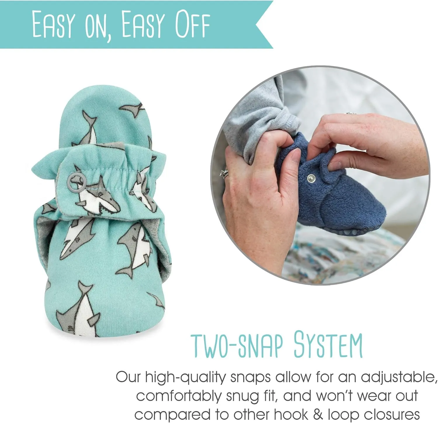Zutano Unisex Organic Cotton Baby Booties With Gripper Soles