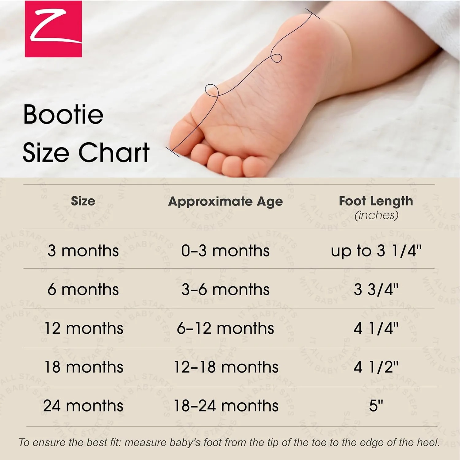 Zutano Unisex Organic Cotton Baby Booties With Gripper Soles